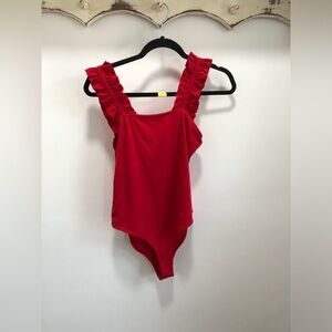 Red Entro Boutique Bodysuit